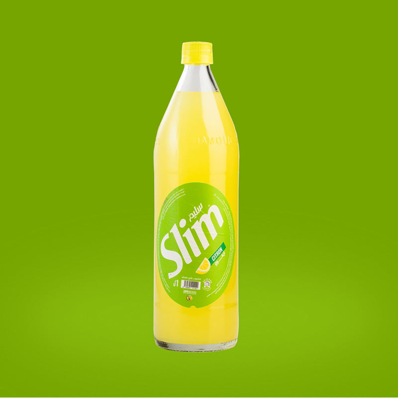 Slim Citron Verre 1L