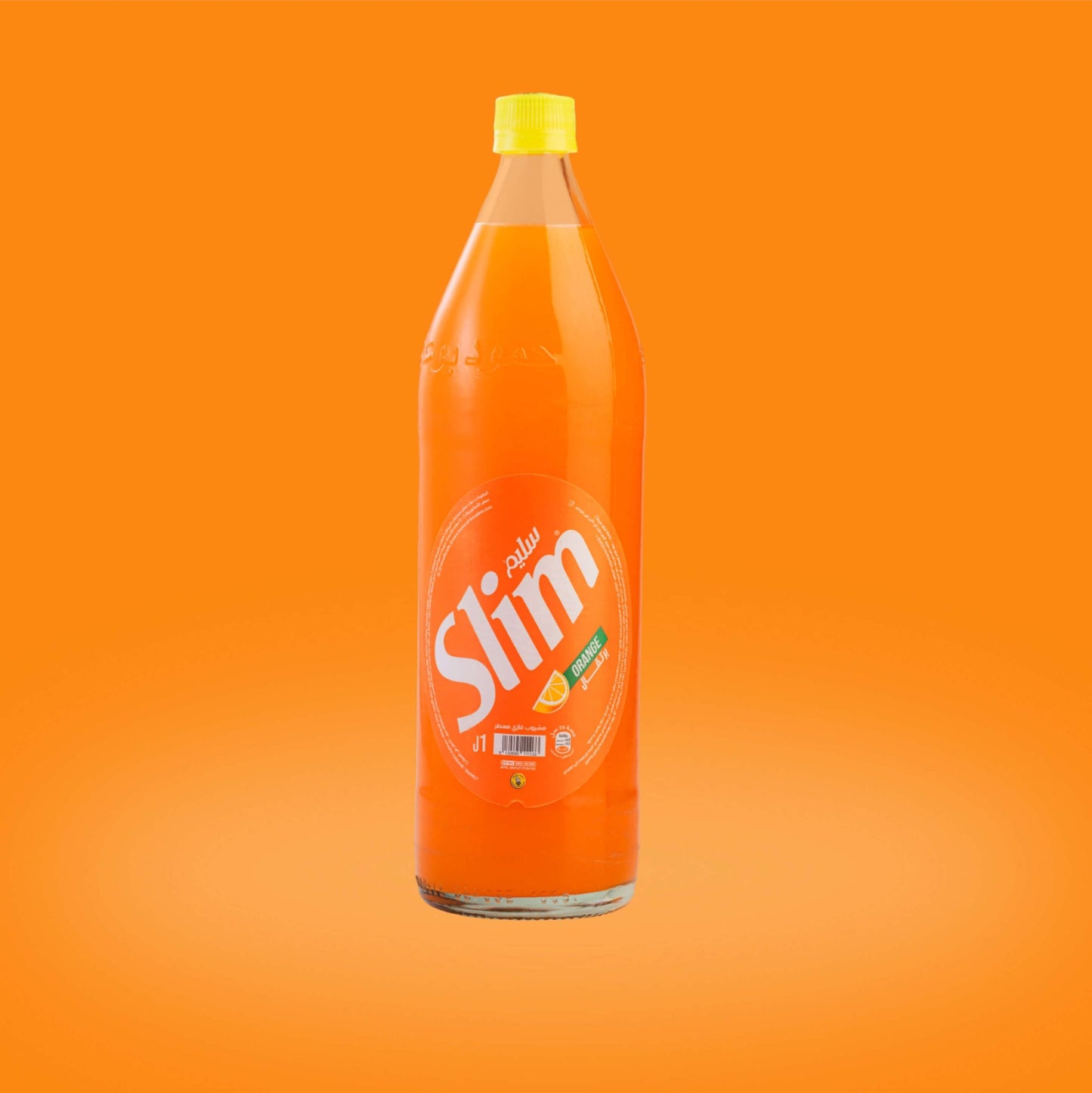 Slim Orange Verre 1L